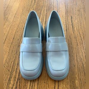 CAMPER Thelma Light Blue Bubble Platform Heel Loafer Women’s Size 7.5